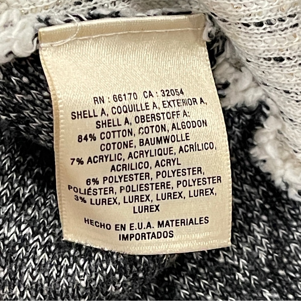 Anthropologie Cartannier Blazer Cardigan Sweater Tweed Long Sleeve Women's Sz XS - Picture 6 of 7